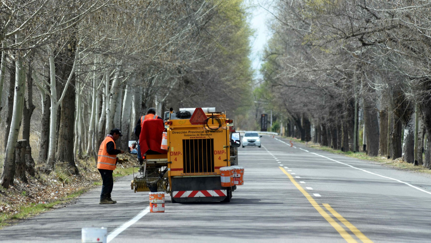Mejoras y nuevo asfalto en una de las rutas turísticas más importantes del Valle de Uco